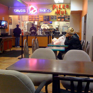 Step into my taco conference room.