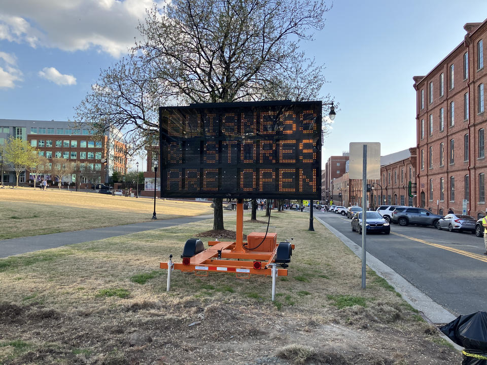 Buisness is booming.