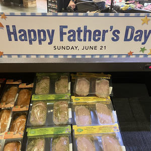 Get Dad what he really wants this year… a raw chicken cutlet.