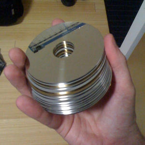 My hard drive platters, let me show you them.