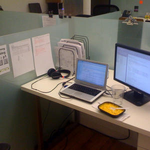 I don't even know whose monitor that is.