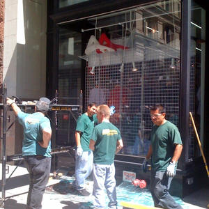 The funniest part about this? The company was named "Glass Care."