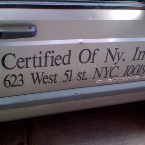 Certified what?
