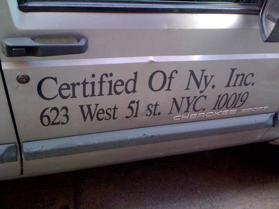 Certified what?