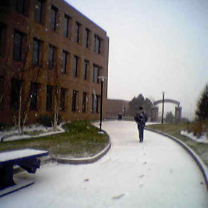 You know, it can really snow a lot in just one hour.