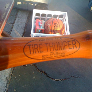 Tire thumper?
