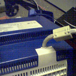 How NOT to paint a monitor.