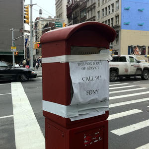 "Hello, 911? There's a box that's out of service!"