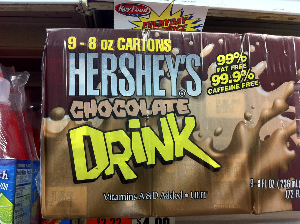 You can really taste the 0.1% caffeine in this chocolate drink.