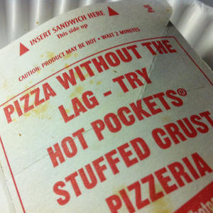 I have never experienced this pizza latency problem.