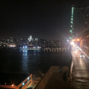 It just wouldn't be a night if I didn't walk across some bridge.