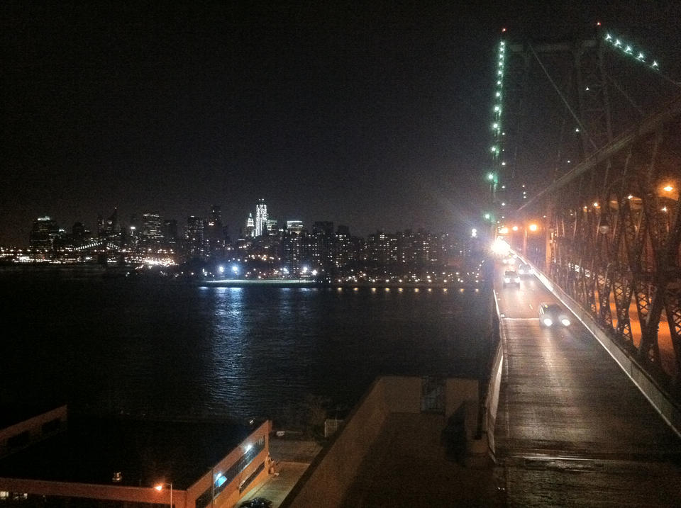 It just wouldn't be a night if I didn't walk across some bridge.