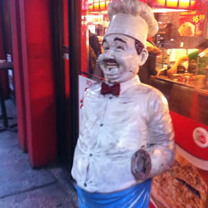 Our chef has had some rough times.