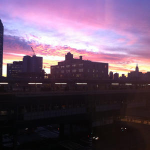 NYC has sunsets too!