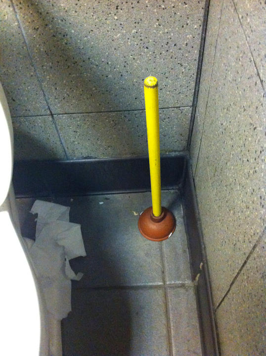 From the makers of Plunger... It's Plunger Jr!