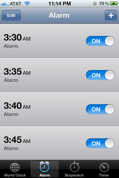 Actually need to wake up this time.
