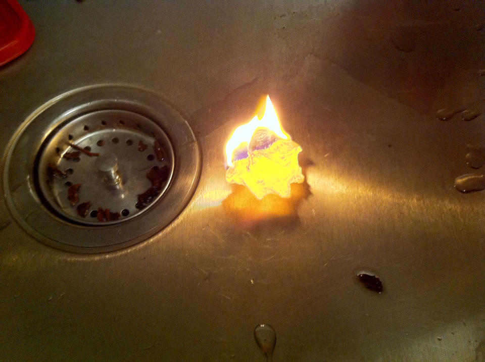 Yes, Tostitos will burn if you work at it.
