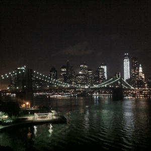 Another night, another bridge.