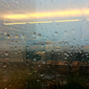 N Train in Rain