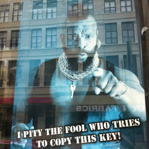 So do I, Mr. T... So do I.