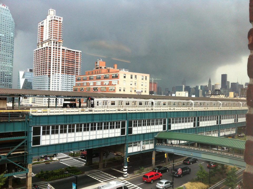 Pretty intense cloud over Manhattan...