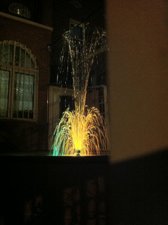 Initially thought this was a fountain of sparks.