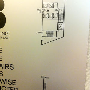They made Stair C a little difficult to get to.