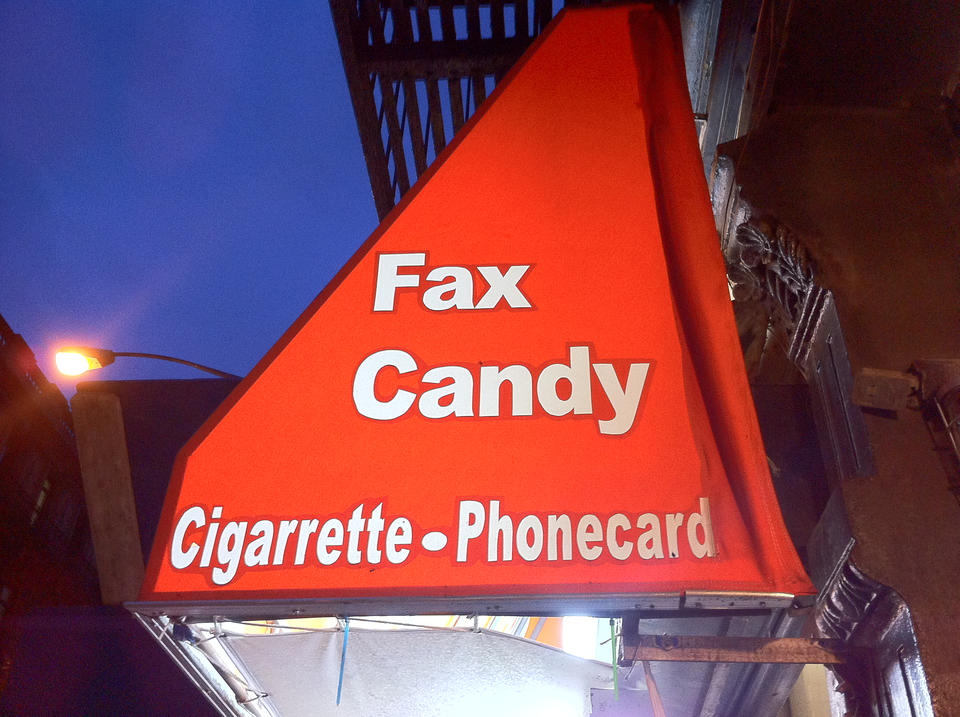 I smell fax and candy here, hmm...