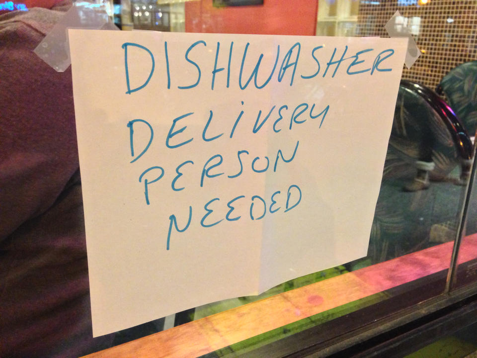 These dishwashers aren't going to deliver themselves!