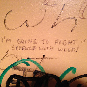 Seen in the Dinosaur BBQ bathroom.