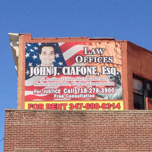 For justice. For rent.