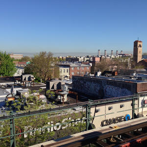 Nice to see the Bronx on fire for a change.