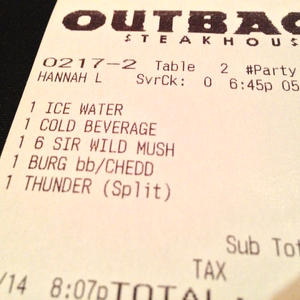 Okay, who had the wild mush?