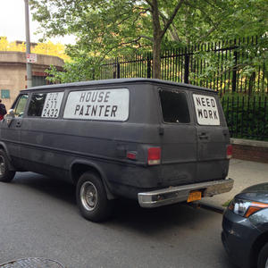 We also paint vans, I guess.