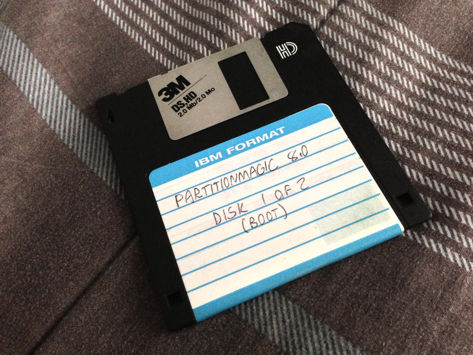 Now if only I could find disk 2. Or a floppy drive.