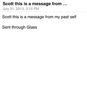 A Message