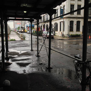 Rainin'.