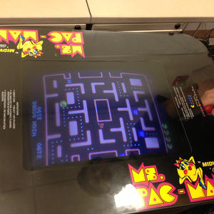 We had a date with Ms. Pac-Man.