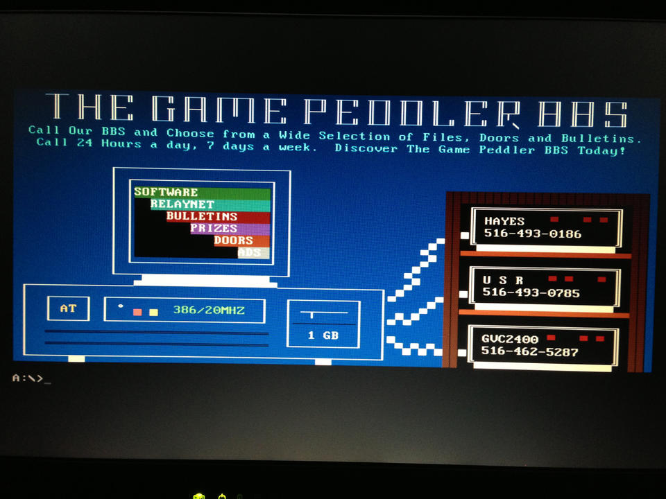 The Game Peddler BBS