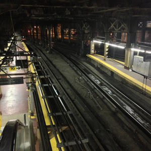 The West End Concourse. A smelly place I have never been to before.
