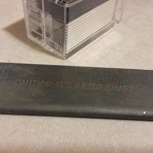 It's razor sharp!