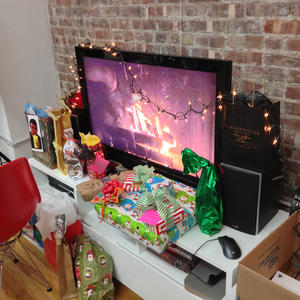 Roaring Fireplace