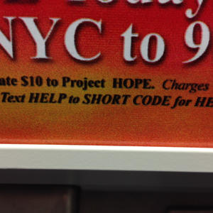 Text HELP to SHORT CODE