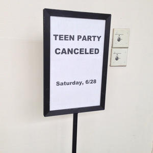 Go take your skateboards and your rock and rolling elsewhere!
