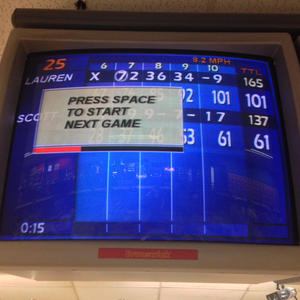 I lost!