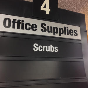 An aisle that can't get no love from me.