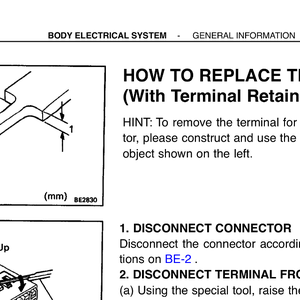 "Please construct and use the special tool"