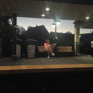 Every day he sits and smokes.