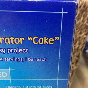 I want some "cake."