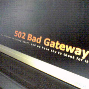 Oh, I broke something...